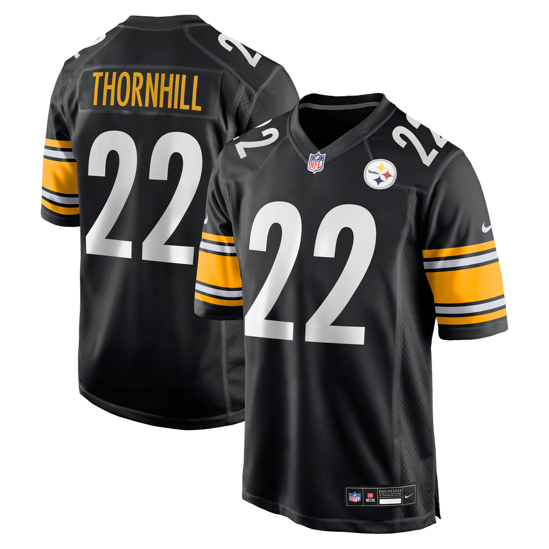 Juan Thornhill Pittsburgh Steelers Team Game Jersey - Black