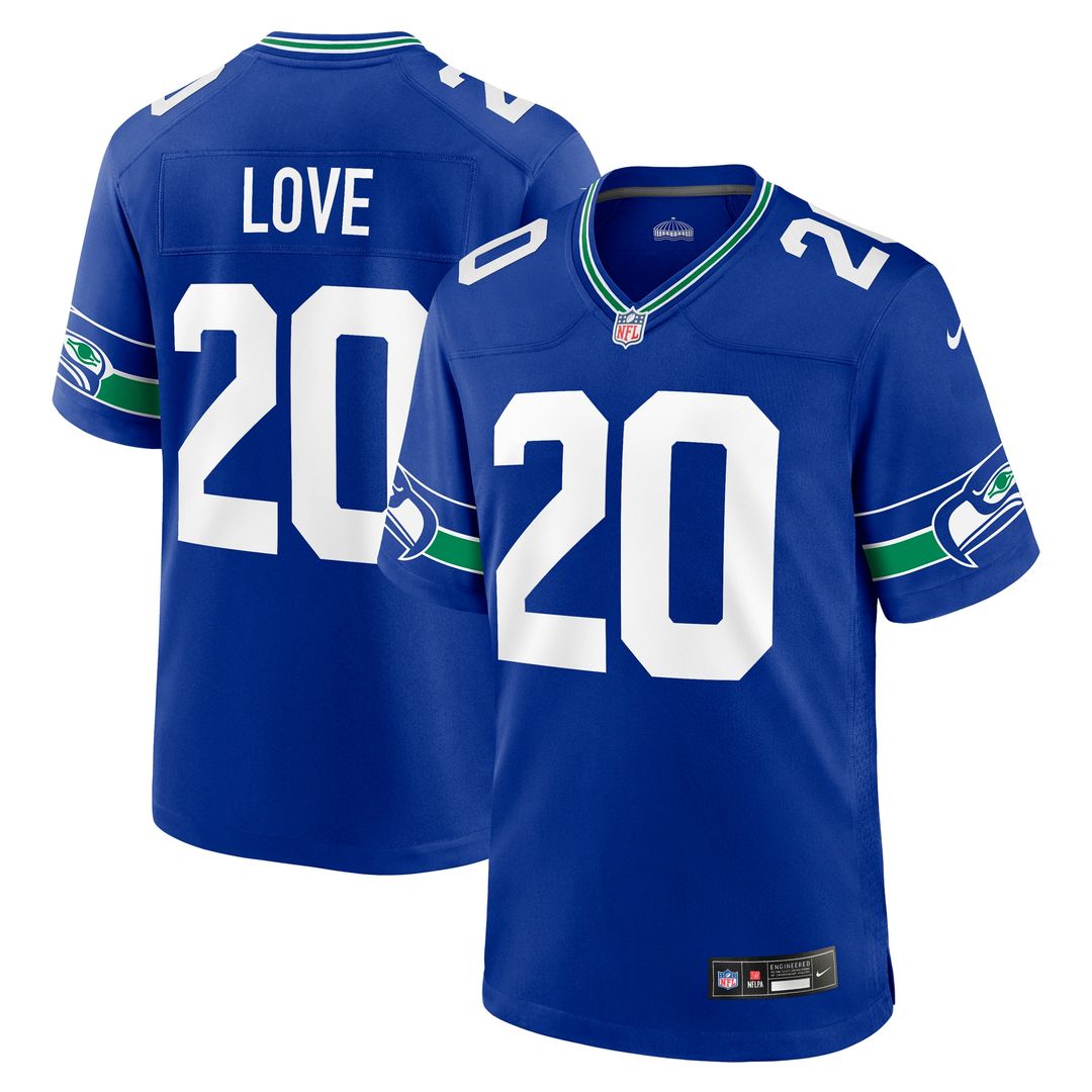 Julian Love Seattle Seahawks Game Jersey - College Navy