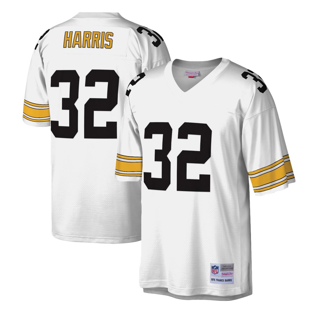 Franco Harris Pittsburgh Steelers Legacy Replica Jersey - White