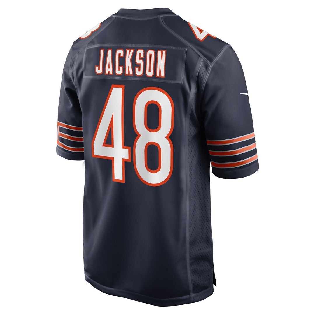 D'Marco Jackson Chicago Bears Team Game Jersey - Navy