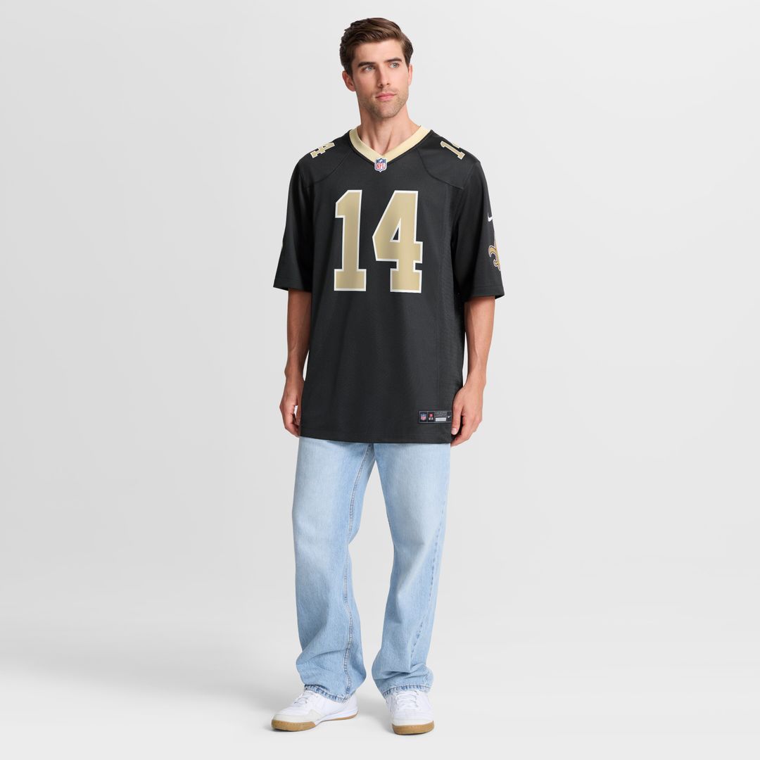 Devaughn Vele New Orleans Saints Team Game Jersey - Black