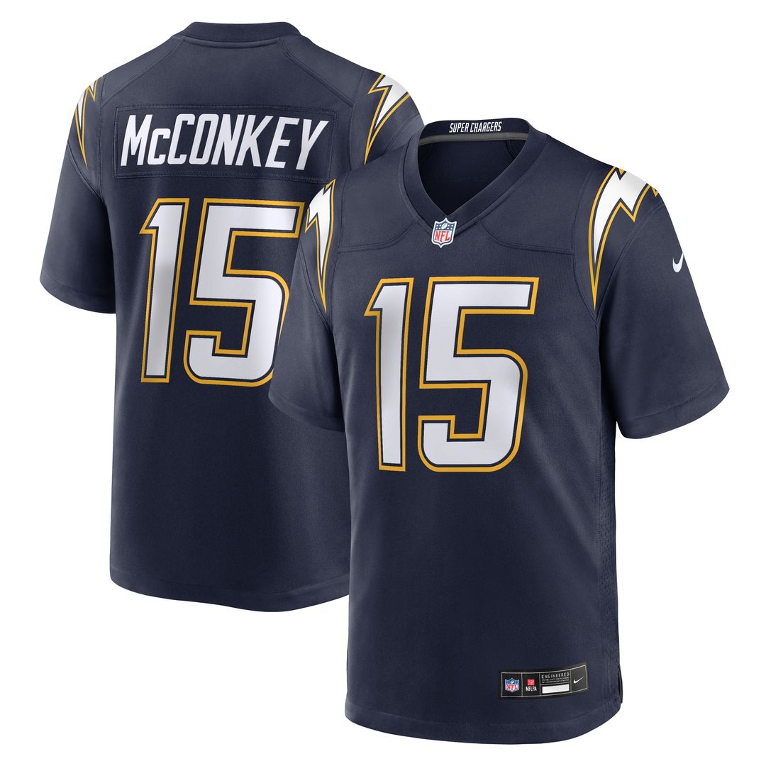 Ladd McConkey Los Angeles Chargers Player Game Jersey - Powder Blue