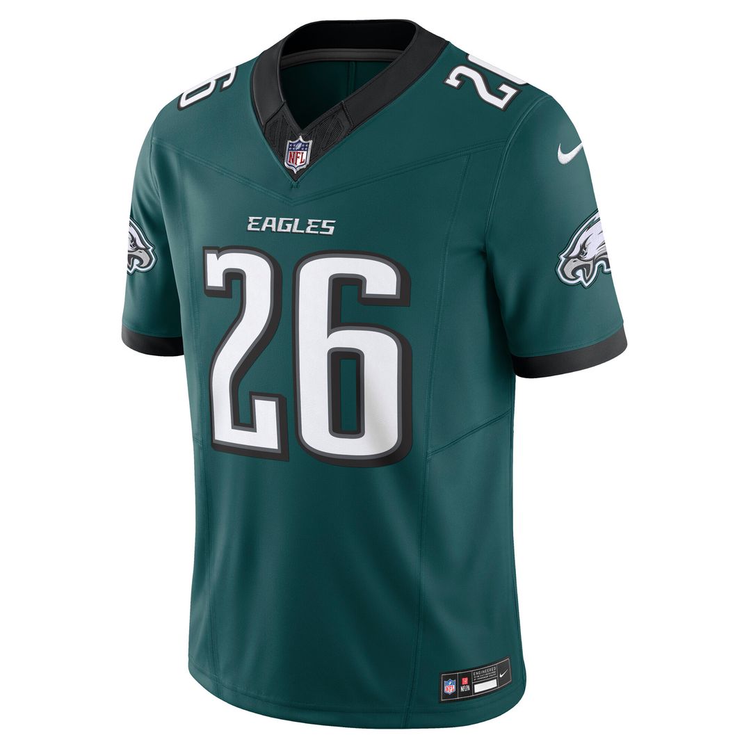 Saquon Barkley Philadelphia Eagles Vapor F.U.S.E. Limited Jersey - Black