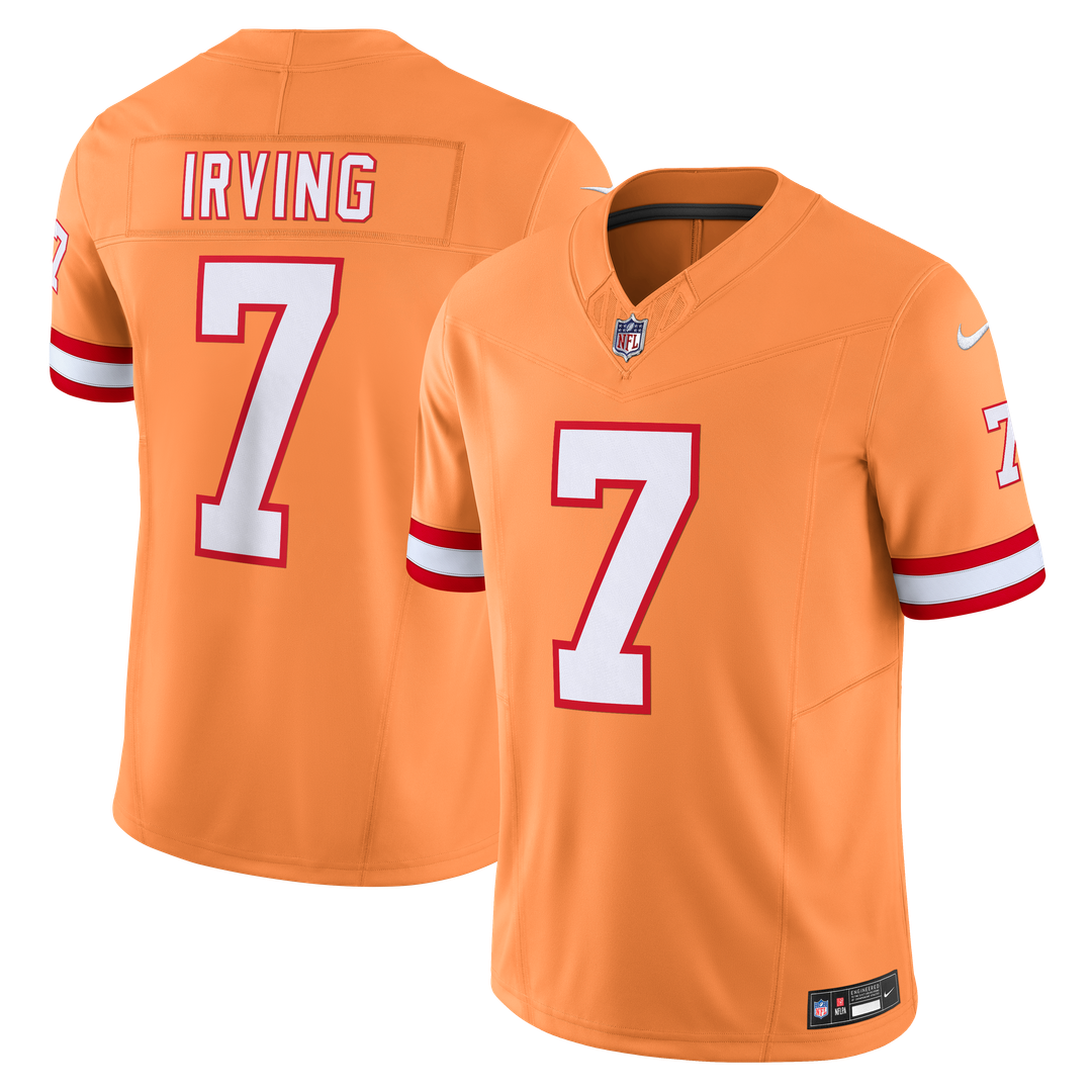 Bucky Irving Tampa Bay Buccaneers Alternate 2 Throwback Vapor F.U.S.E. Limited Jersey - Orange