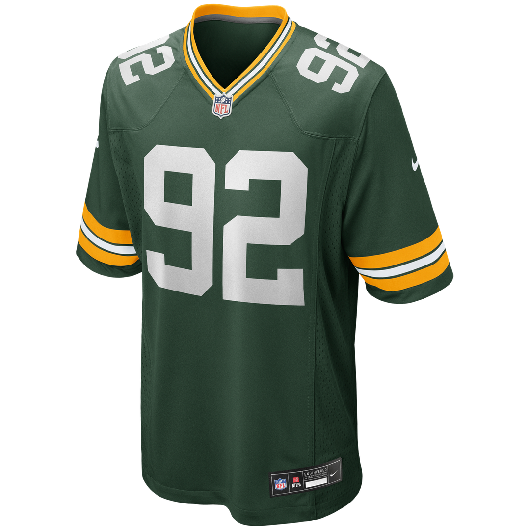 Reggie White Green Bay Packers Game Retired Player Jersey - Green
