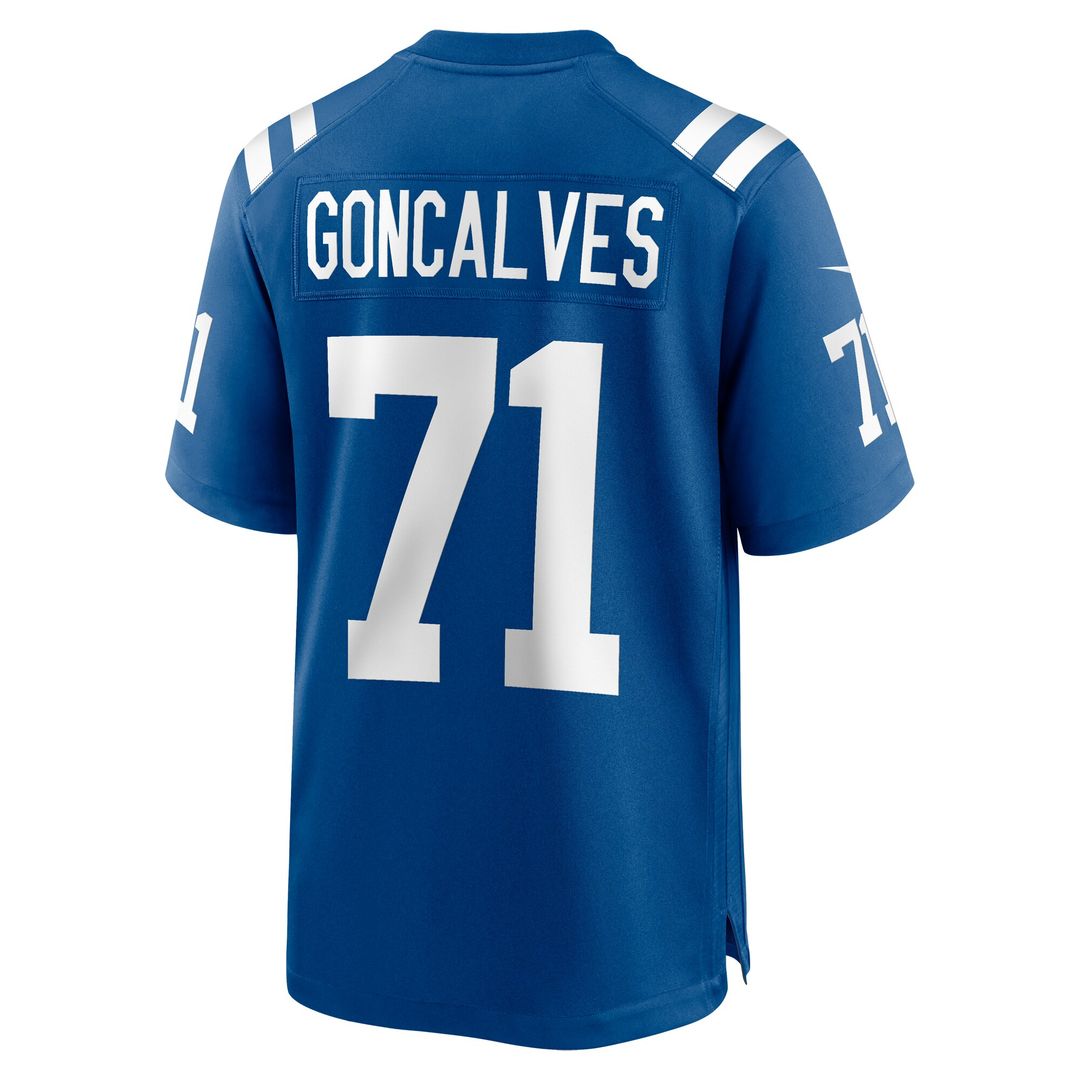 Matt Goncalves Indianapolis Colts Game Jersey - Royal