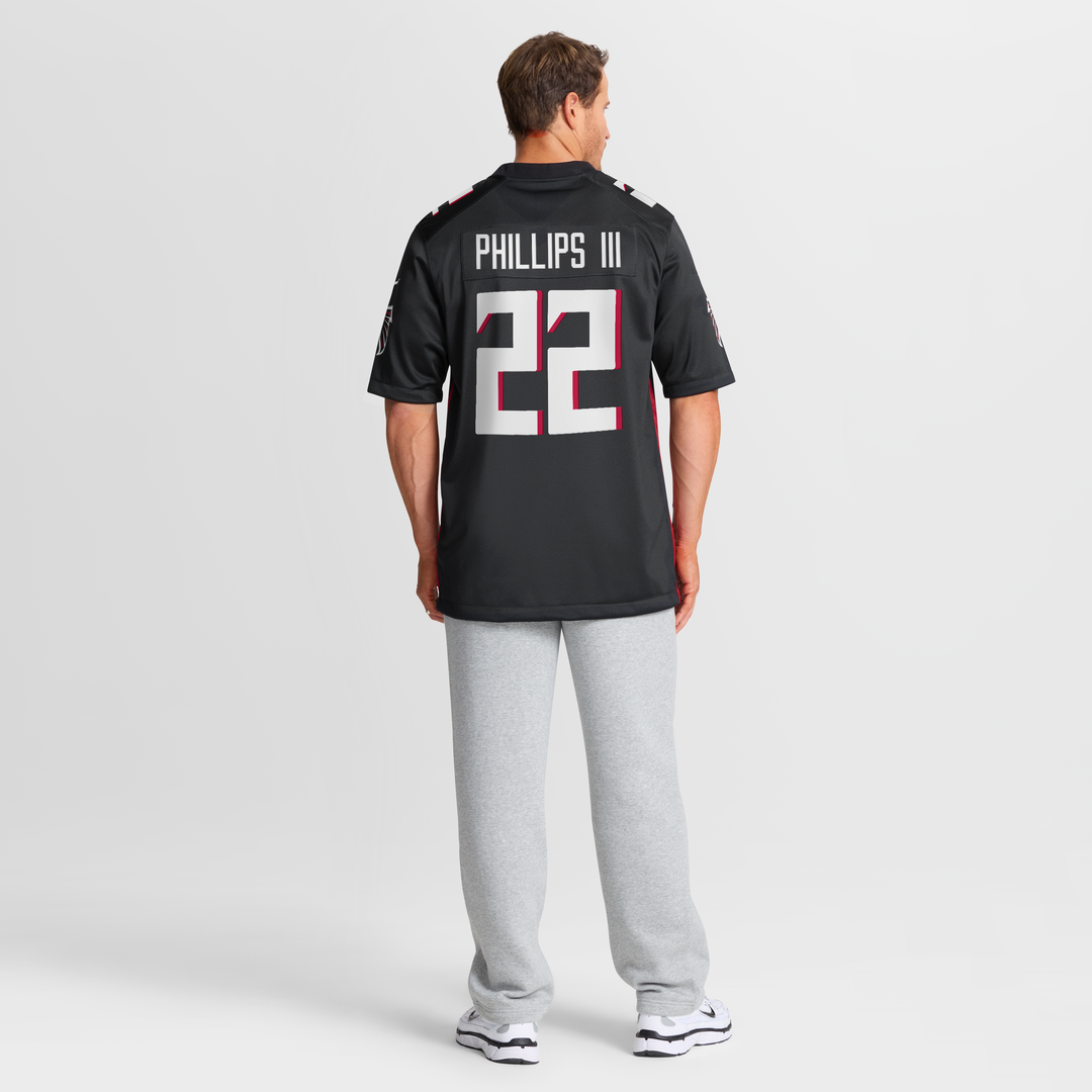 Clark Phillips III Atlanta Falcons Team Game Jersey - Black
