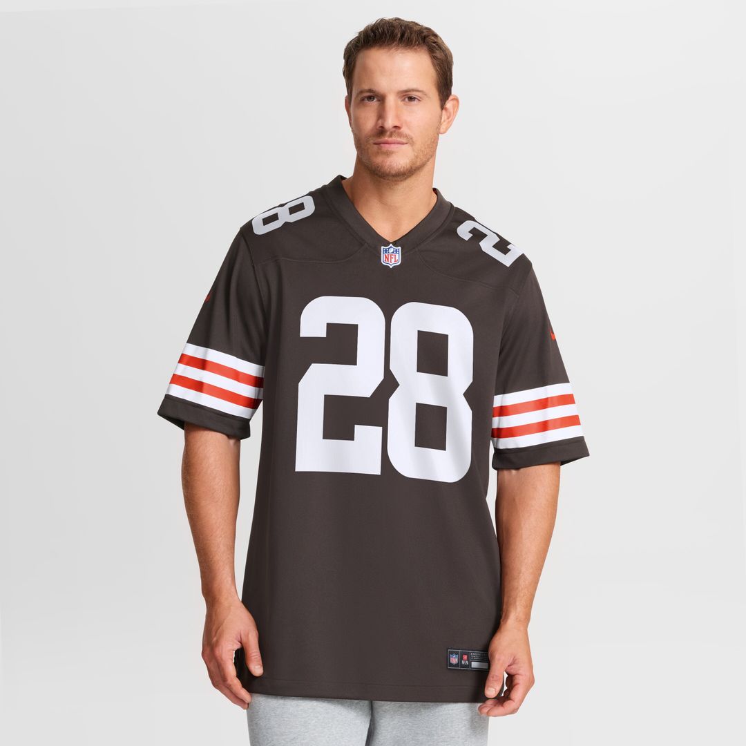Tre Avery Cleveland Browns Team Game Jersey - Brown