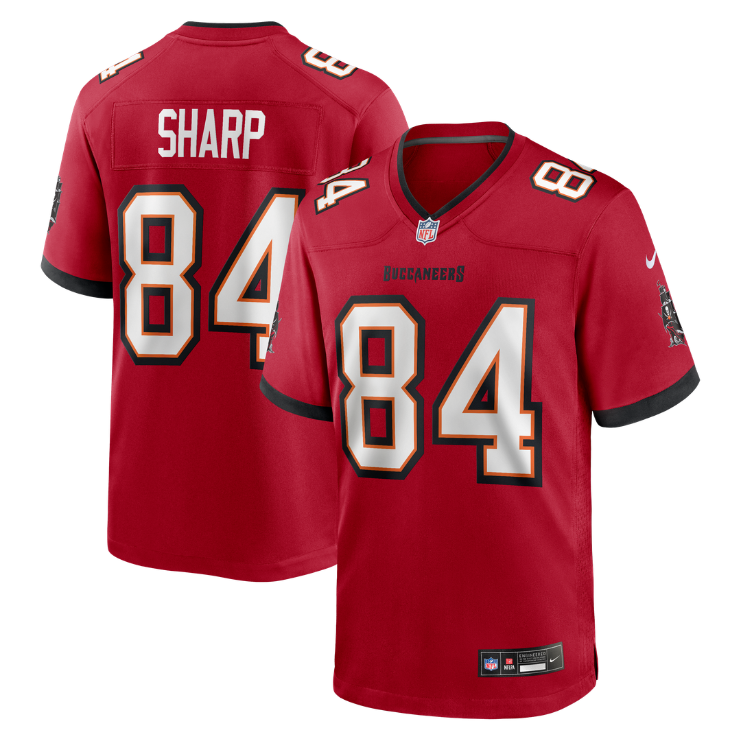 Bauer Sharp Tampa Bay Buccaneers Team Game Jersey - Red