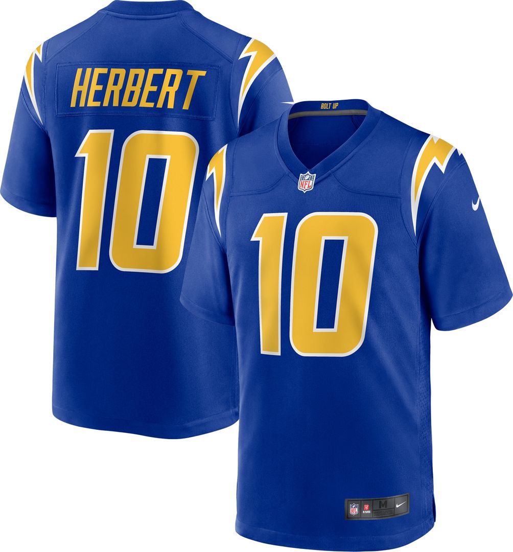 Justin Herbert Los Angeles Chargers Alternate Game Jersey - Royal
