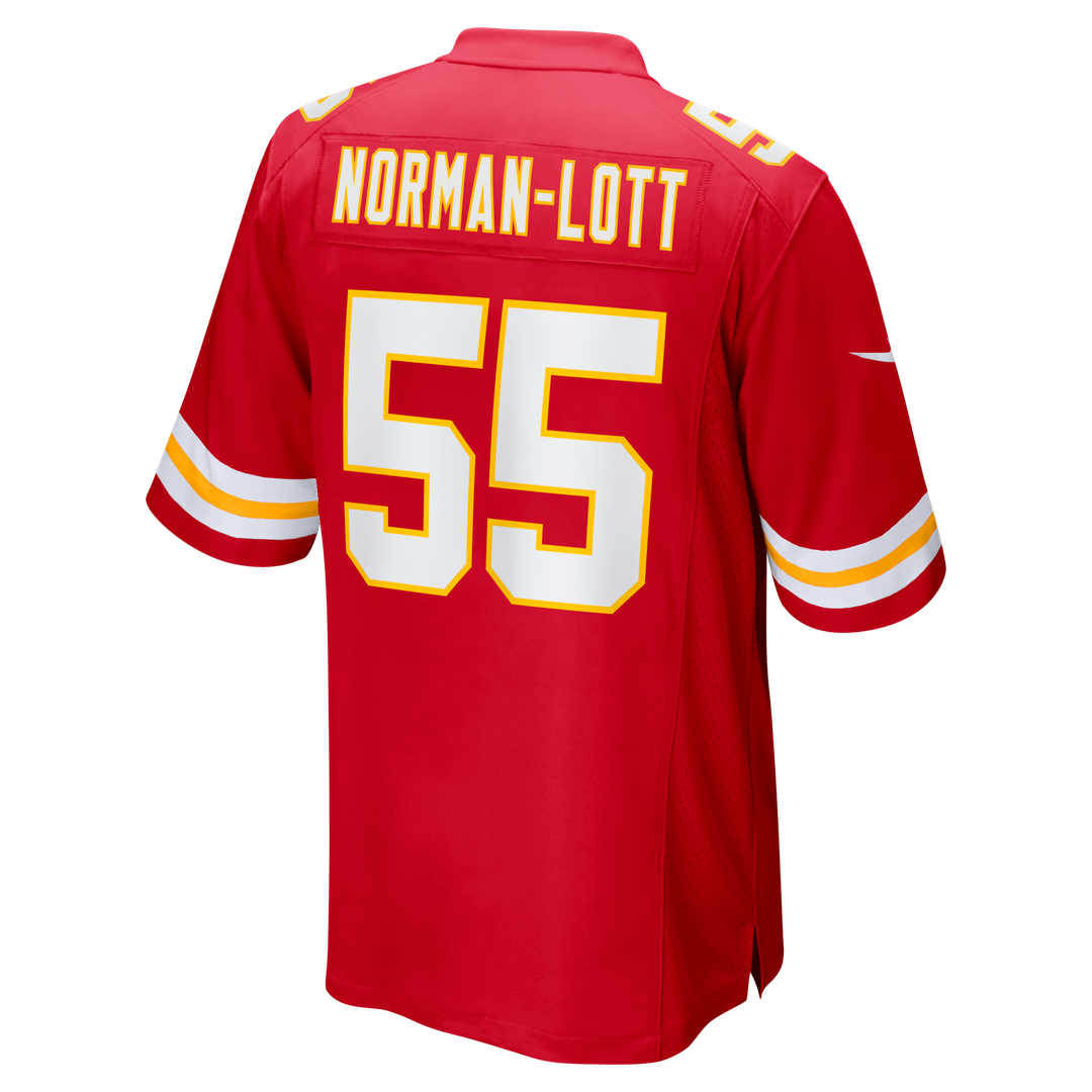 Omarr Norman-Lott Kansas City Chiefs Team Game Jersey - Red