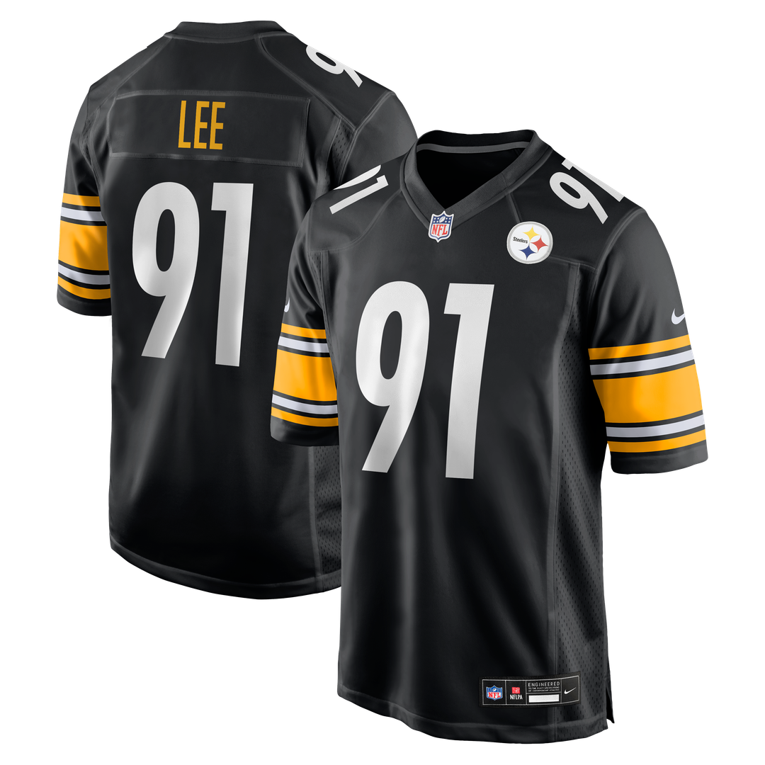 Logan Lee Pittsburgh Steelers Game Jersey - Black