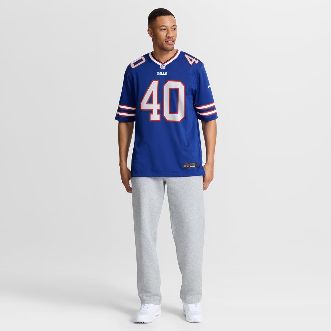 Matthew Wright Buffalo Bills Team Game Jersey - Royal