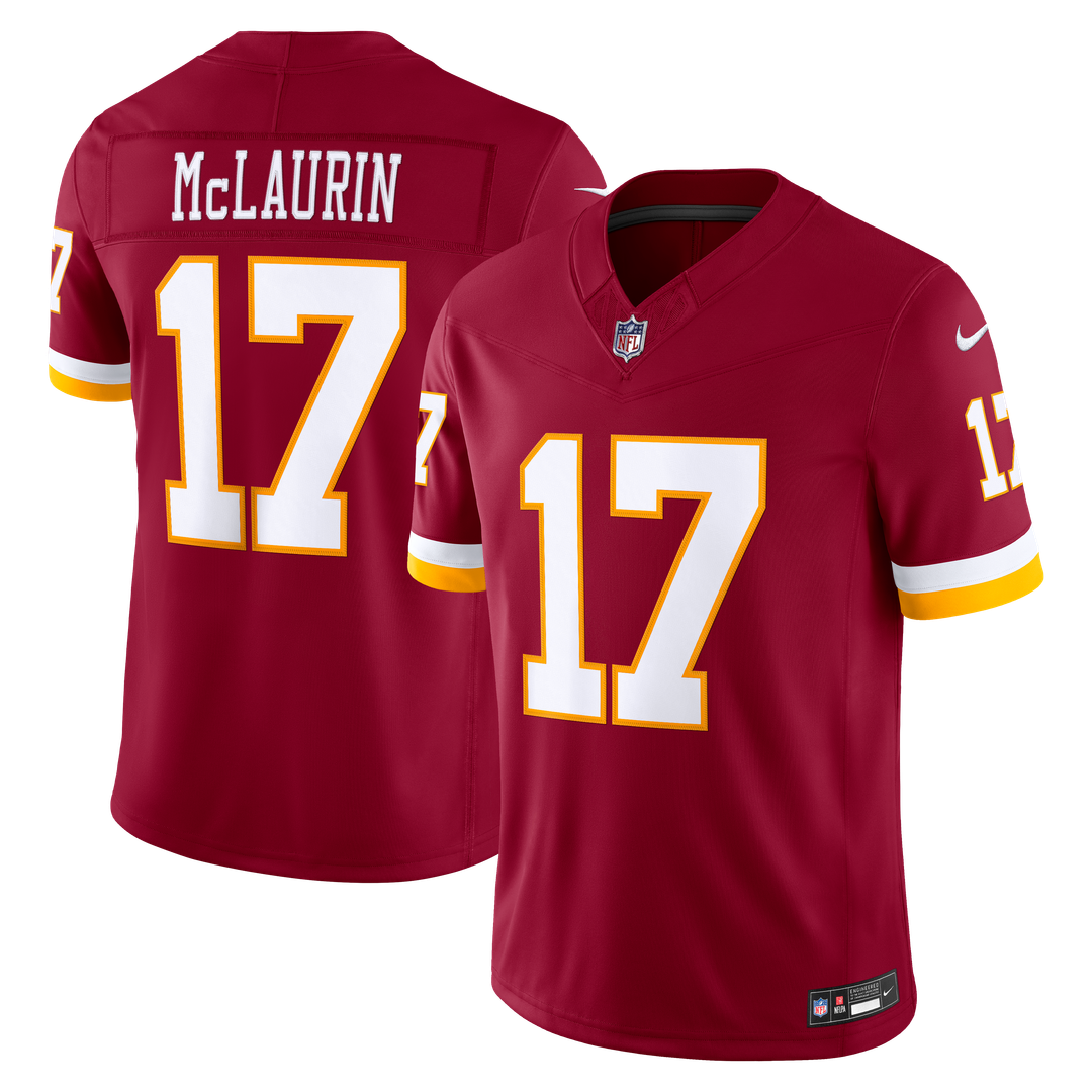 Terry McLaurin Washington Commanders Vapor F.U.S.E. Stitched Limited Jersey - Burgundy