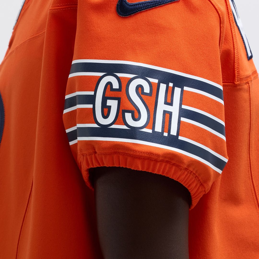 Caleb Williams Chicago Bears Alternate Vapor F.U.S.E. Elite Jersey - Orange