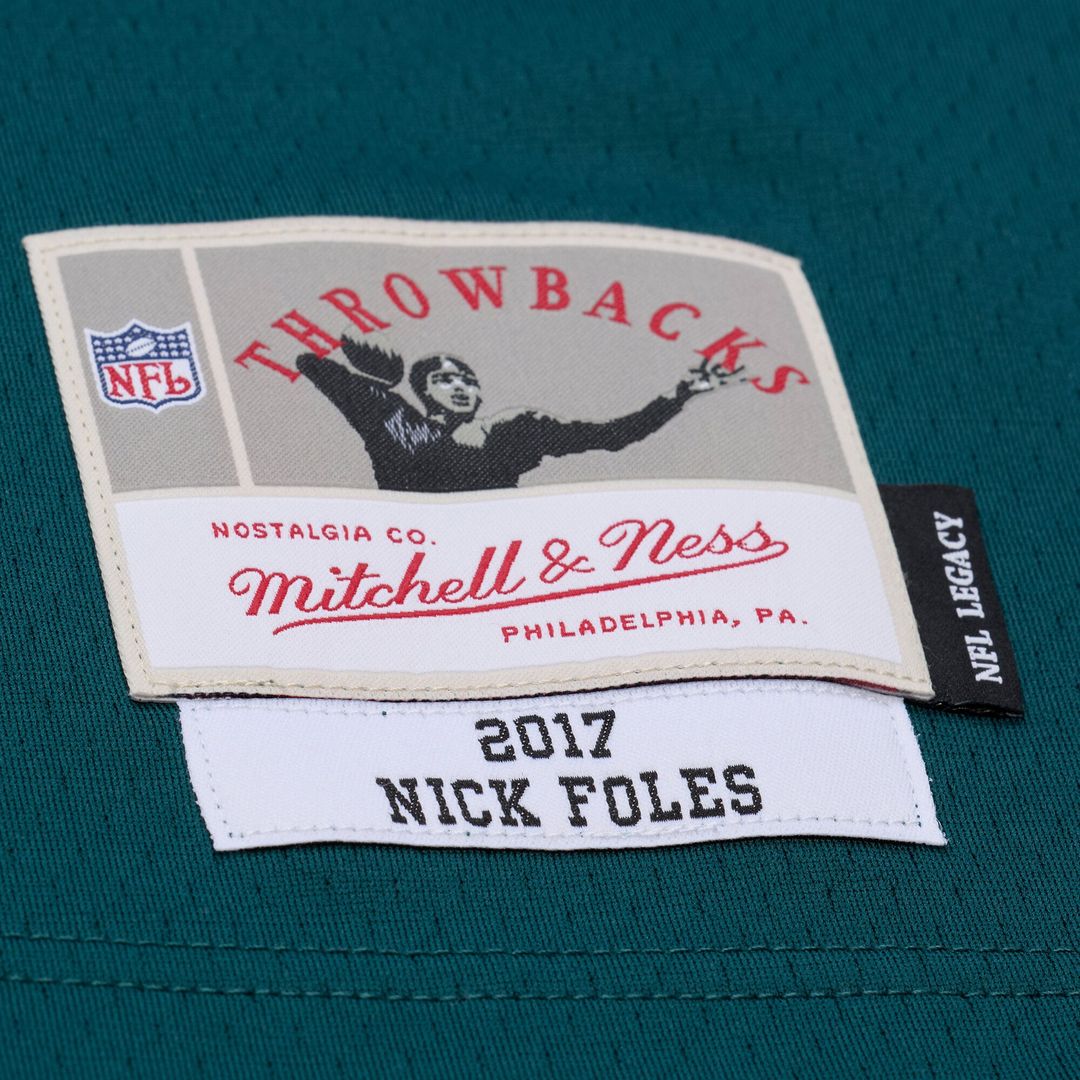 Nick Foles Philadelphia Eagles Legacy Replica Jersey - Midnight Green