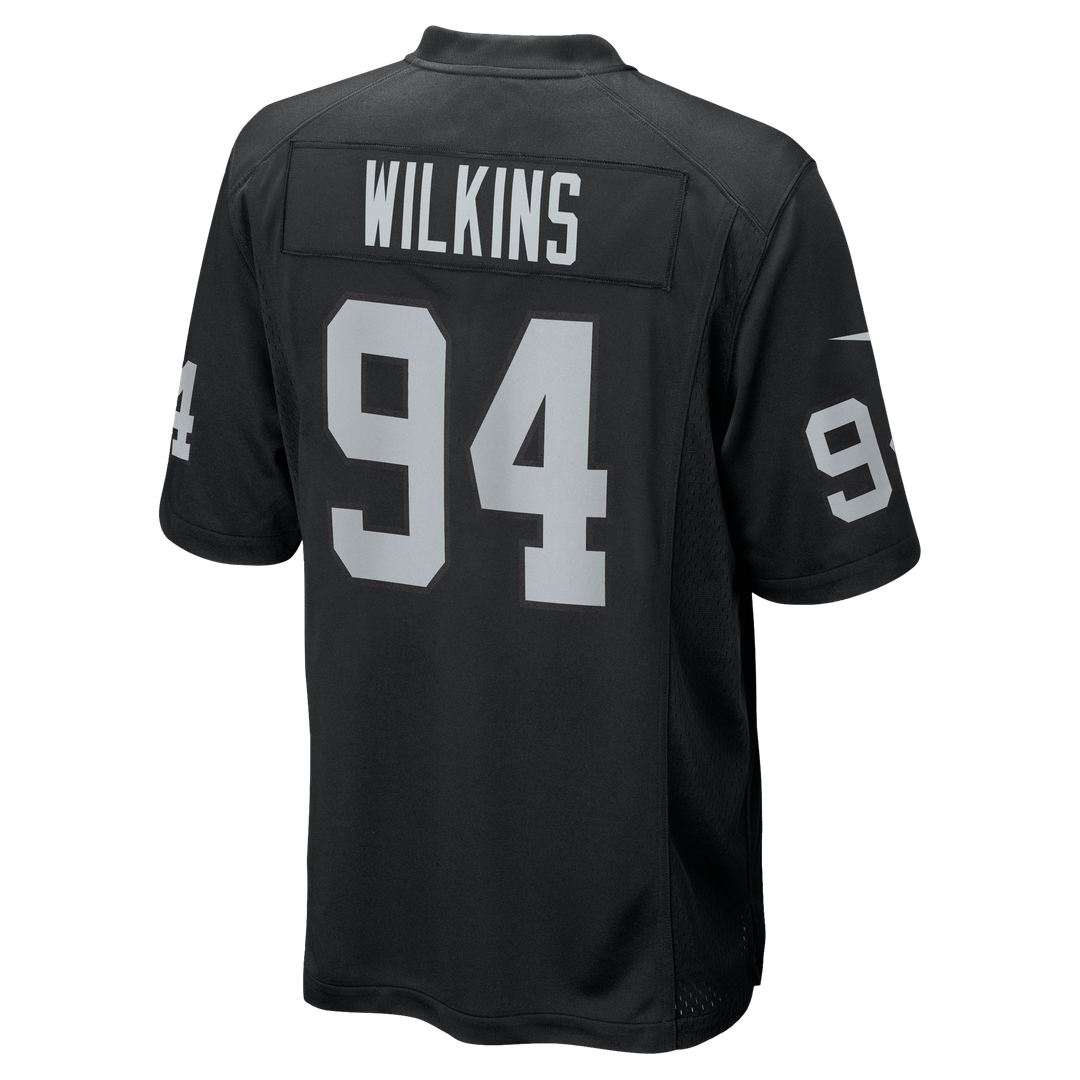 Christian Wilkins Las Vegas Raiders Team Game Jersey - Black