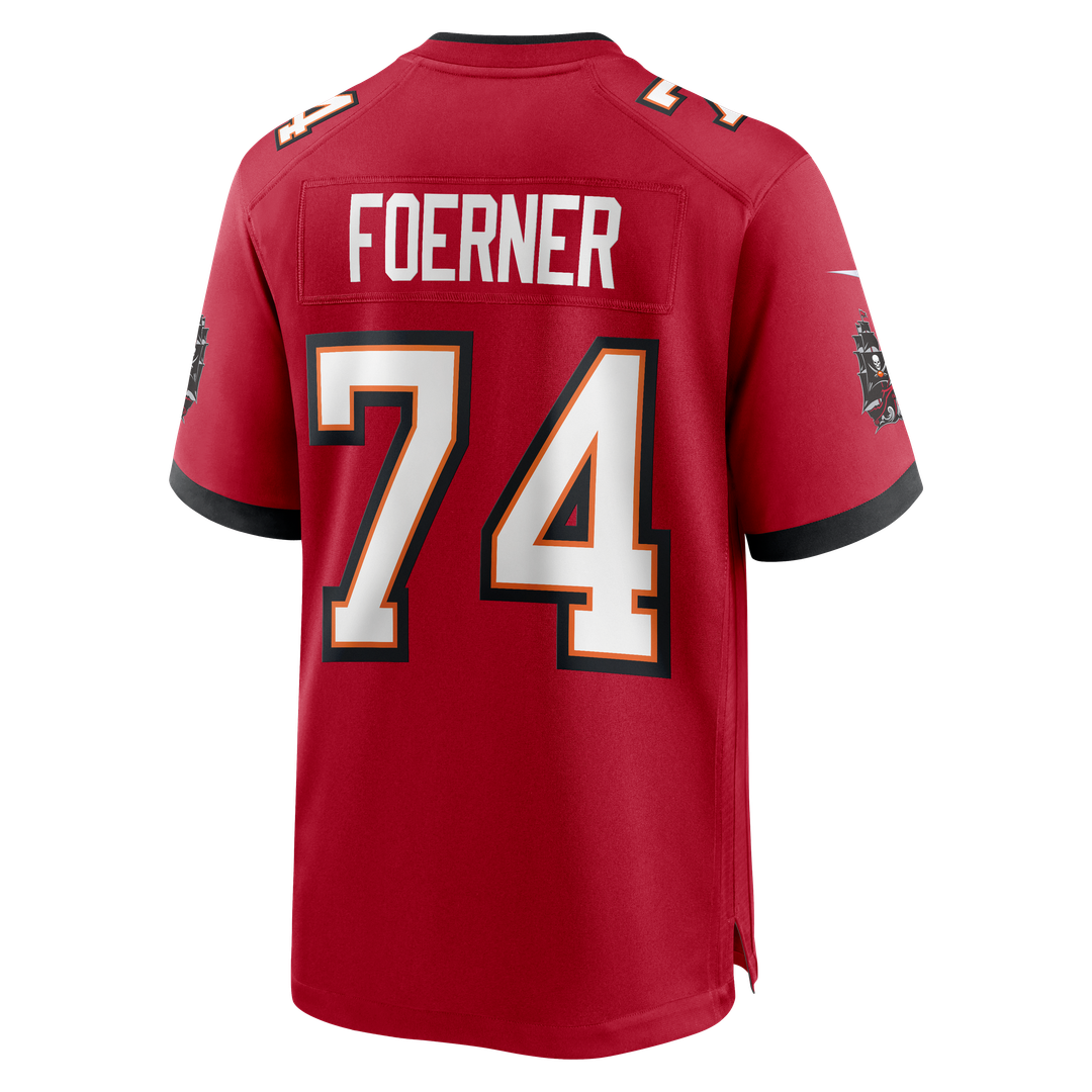 Marshall Foerner Tampa Bay Buccaneers Team Game Jersey - Red