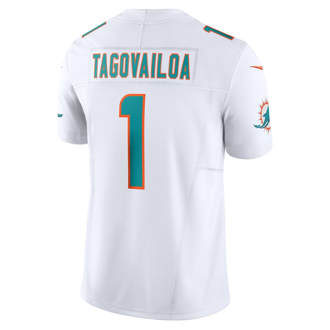 Tua Tagovailoa Miami Dolphins Vapor F.U.S.E. Limited Jersey - Aqua