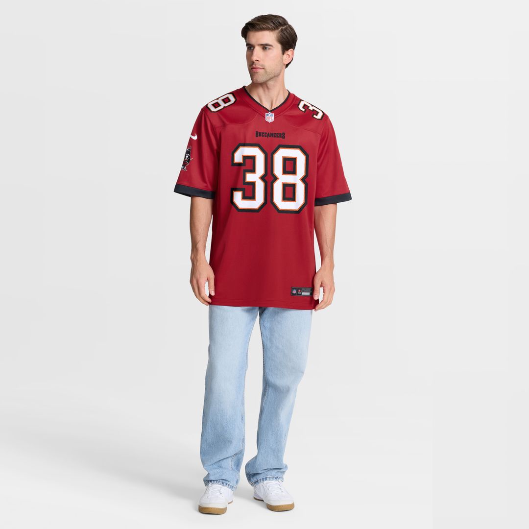 Rashad Wisdom Tampa Bay Buccaneers Team Game Jersey - Red