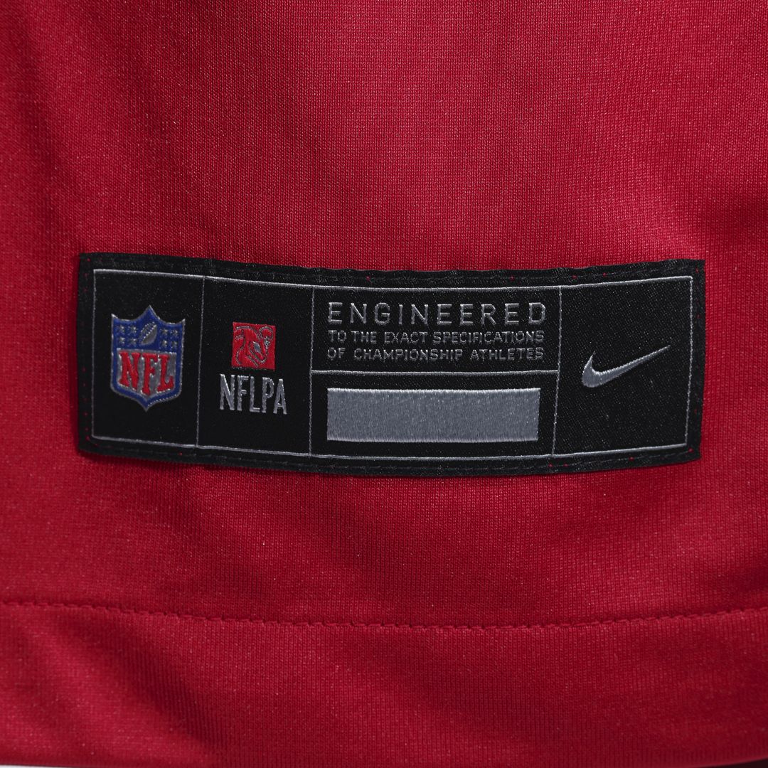 Jon Weeks San Francisco 49ers Team Game Jersey - Scarlet