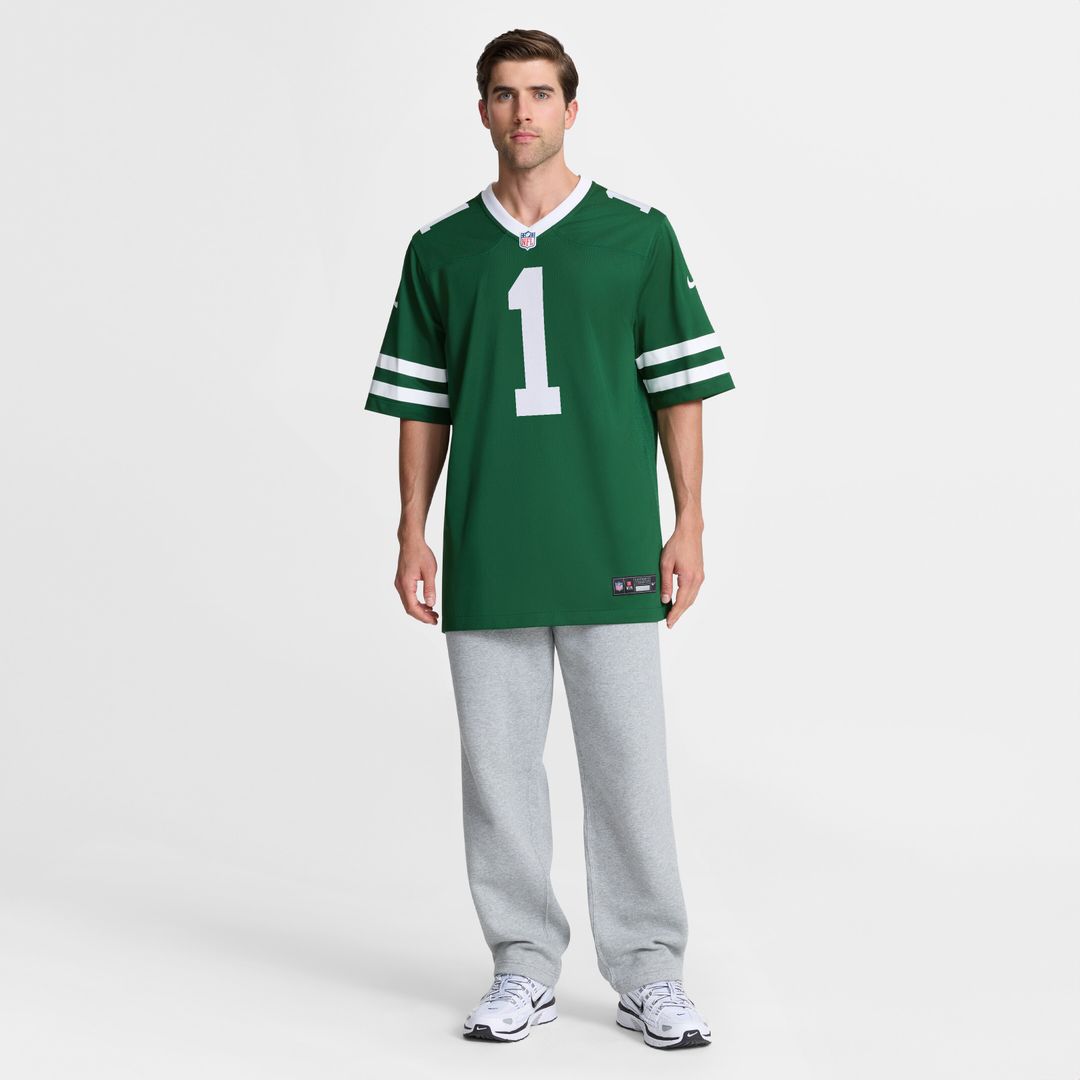 Number 1 Groom New York Jets Game Jersey - Legacy Green