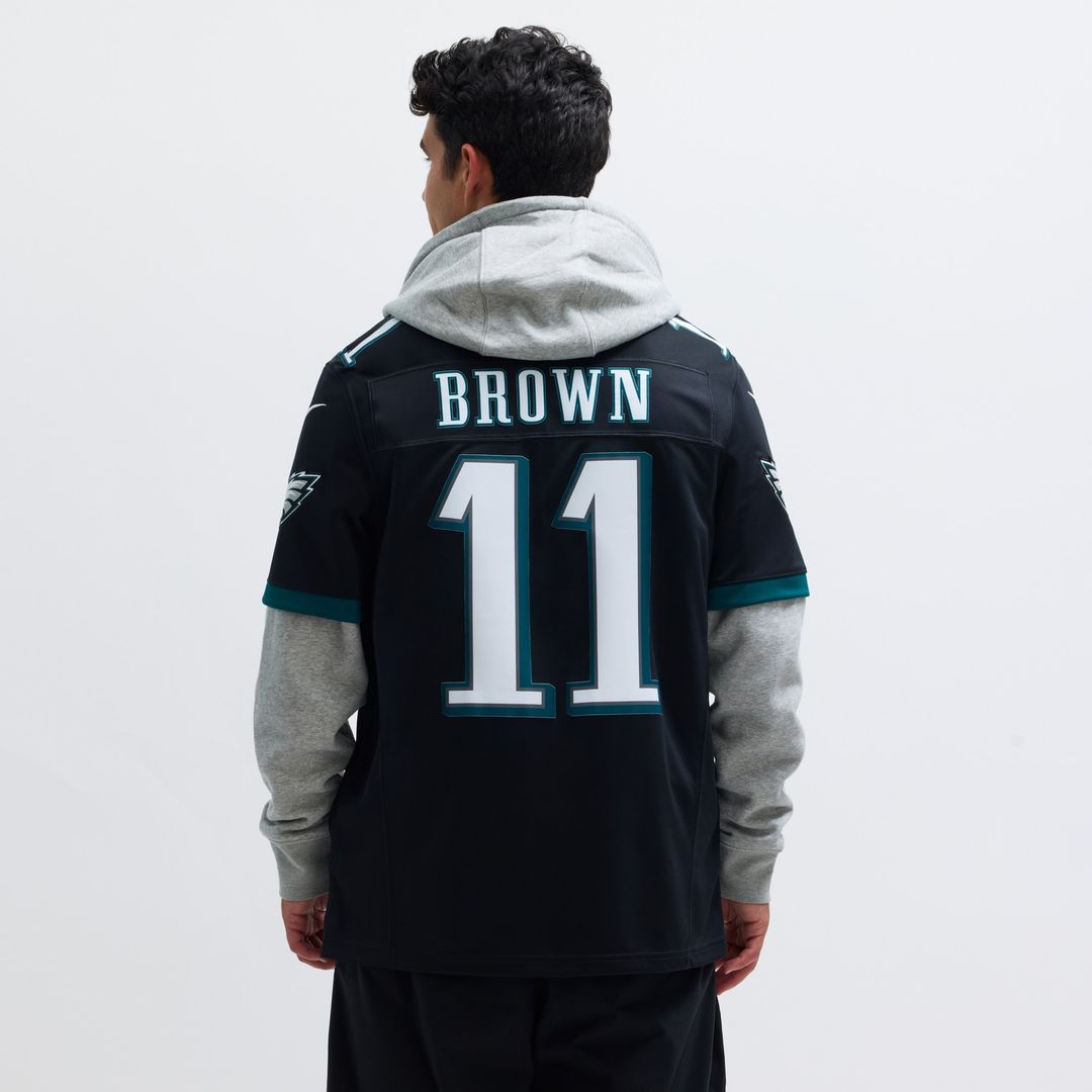 A.J. Brown Philadelphia Eagles Alternate Vapor F.U.S.E. Limited Jersey - Black