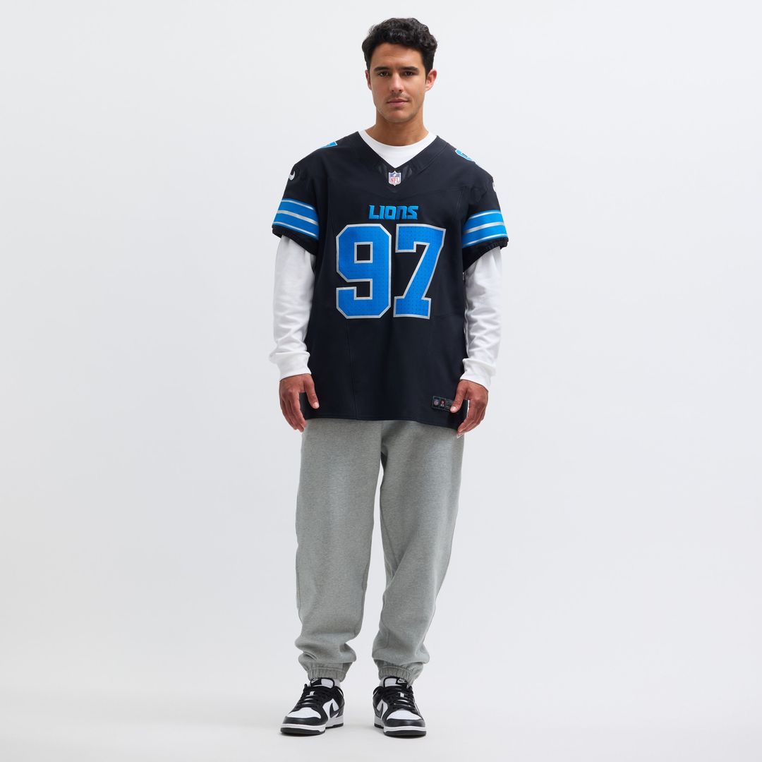Aidan Hutchinson Detroit Lions Alternate Vapor F.U.S.E. Elite Jersey - Black