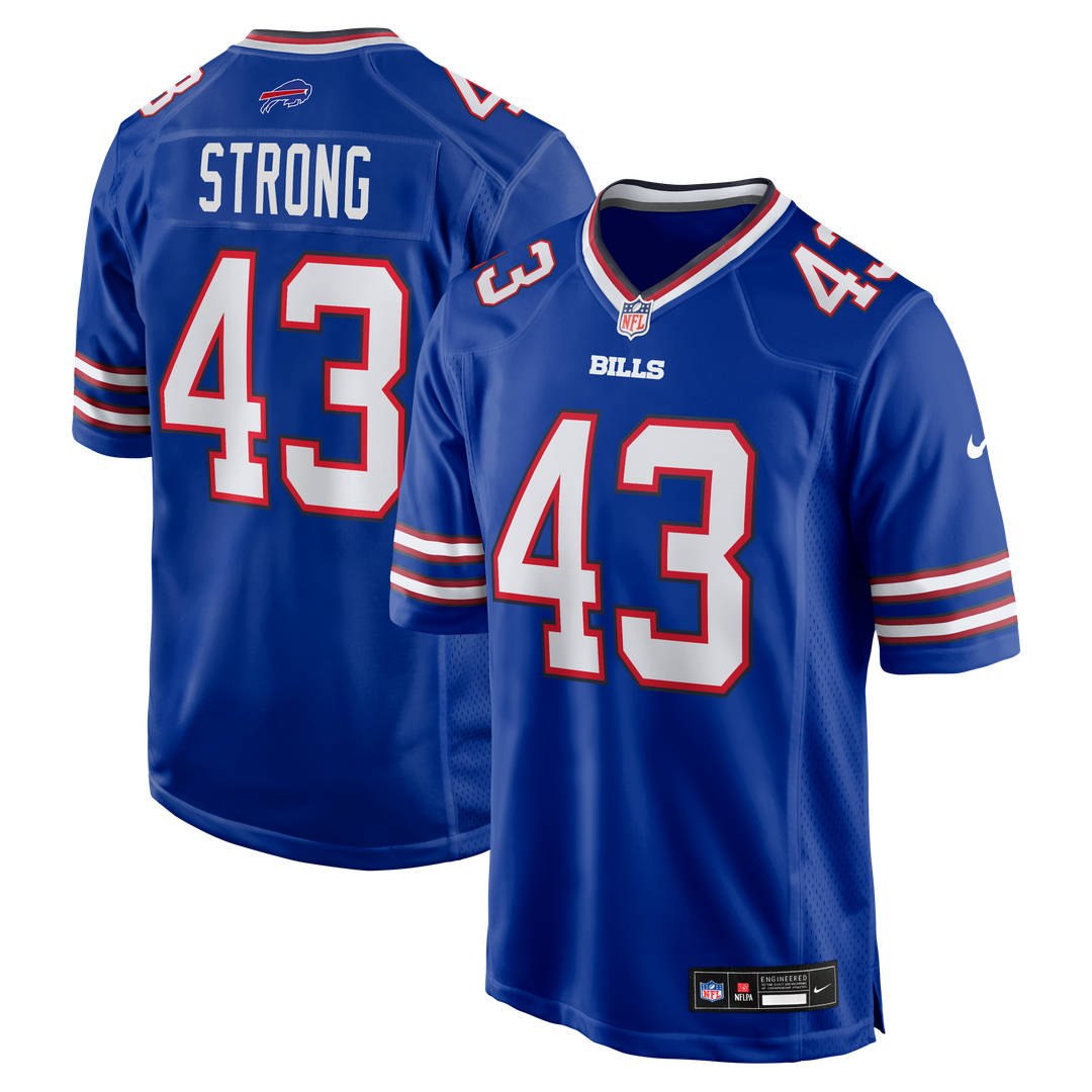 Dorian Strong Buffalo Bills Team Game Jersey - Royal