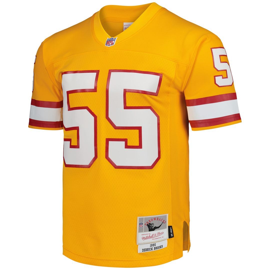 Derrick Brooks Tampa Bay Buccaneers Legacy Replica Jersey - Orange