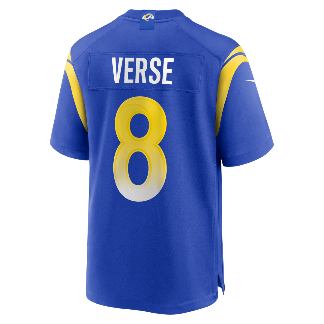 Jared Verse Los Angeles Rams Player Game Jersey - Royal