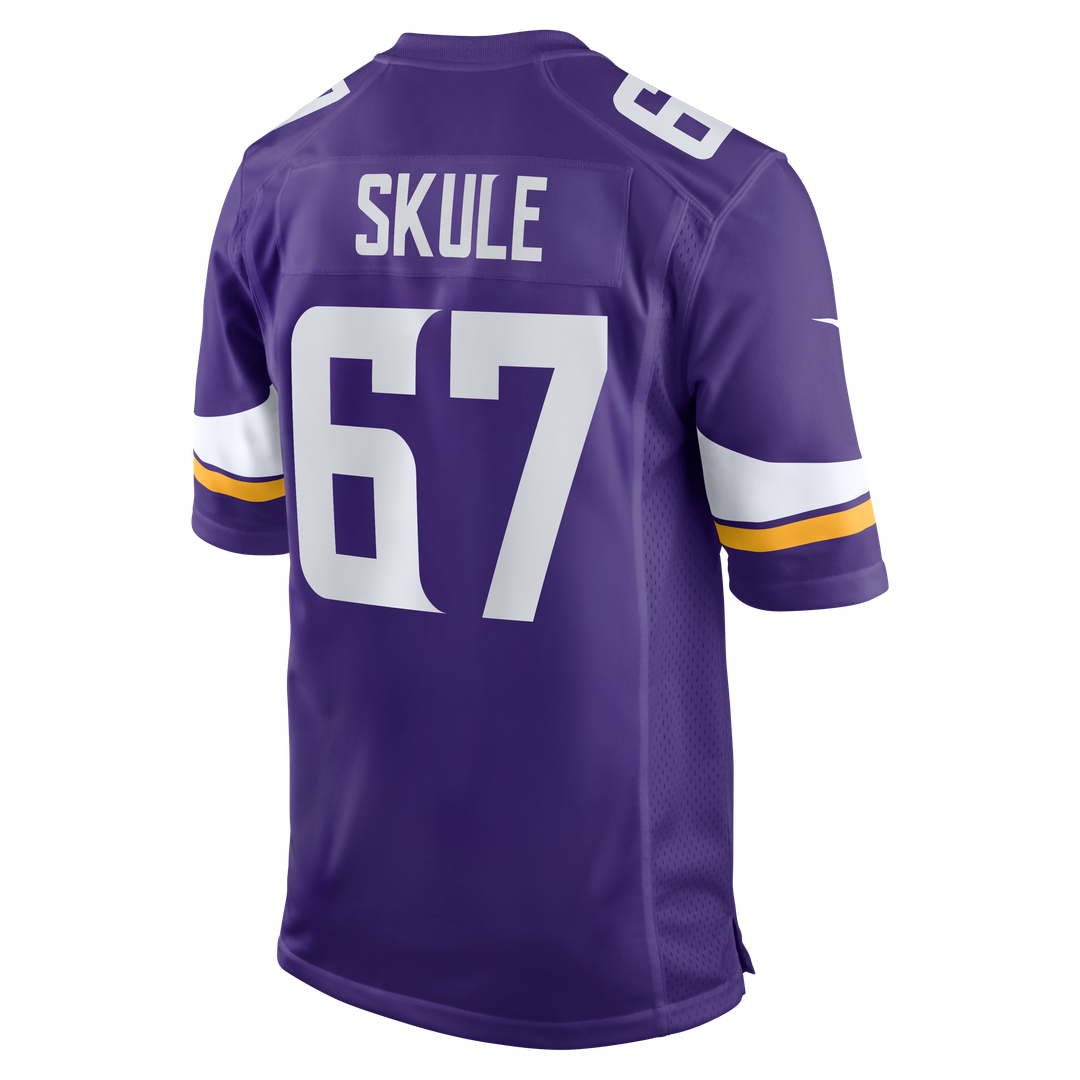 Justin Skule Minnesota Vikings Team Game Jersey - Purple