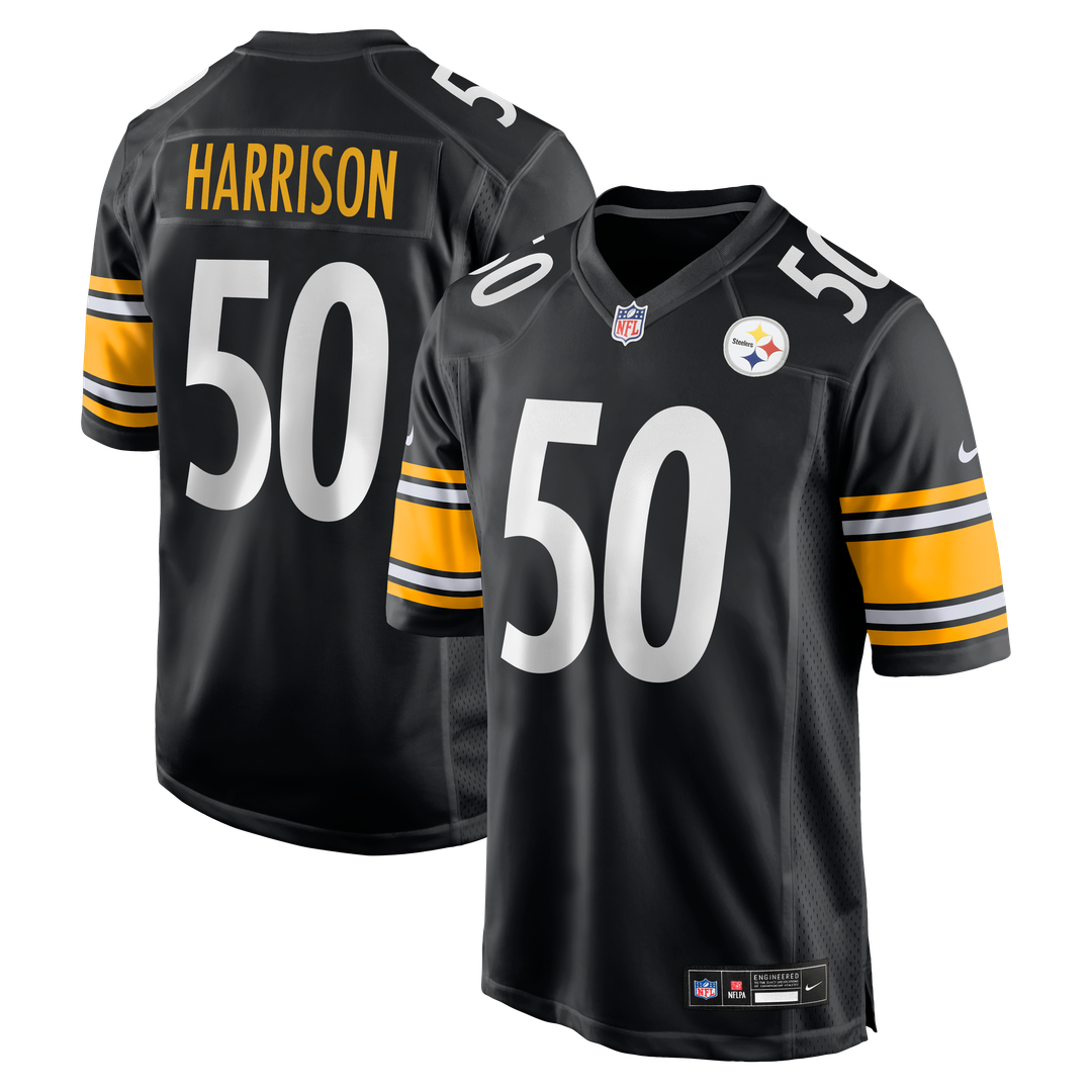 Malik Harrison Pittsburgh Steelers Team Game Jersey - Black