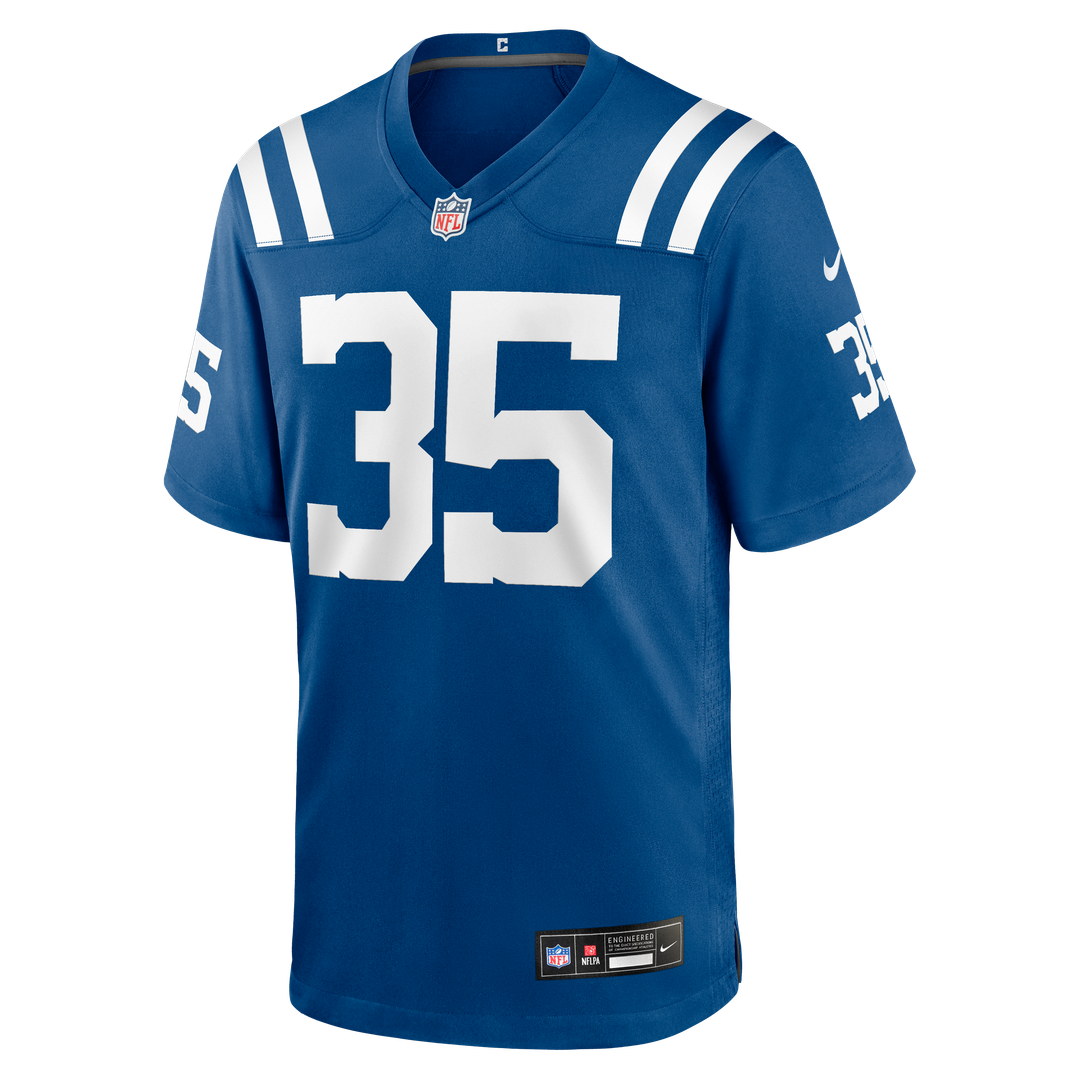 Johnathan Edwards Indianapolis Colts Team Game Jersey - Royal