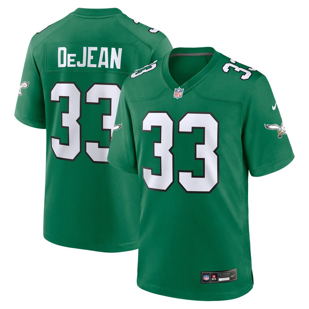 Cooper DeJean Philadelphia Eagles Alternate Game Jersey - Black