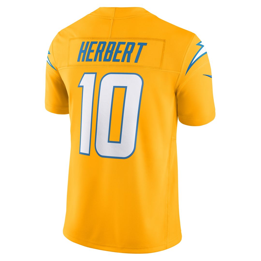 Justin Herbert Los Angeles Chargers Vapor F.U.S.E. Limited Jersey - White