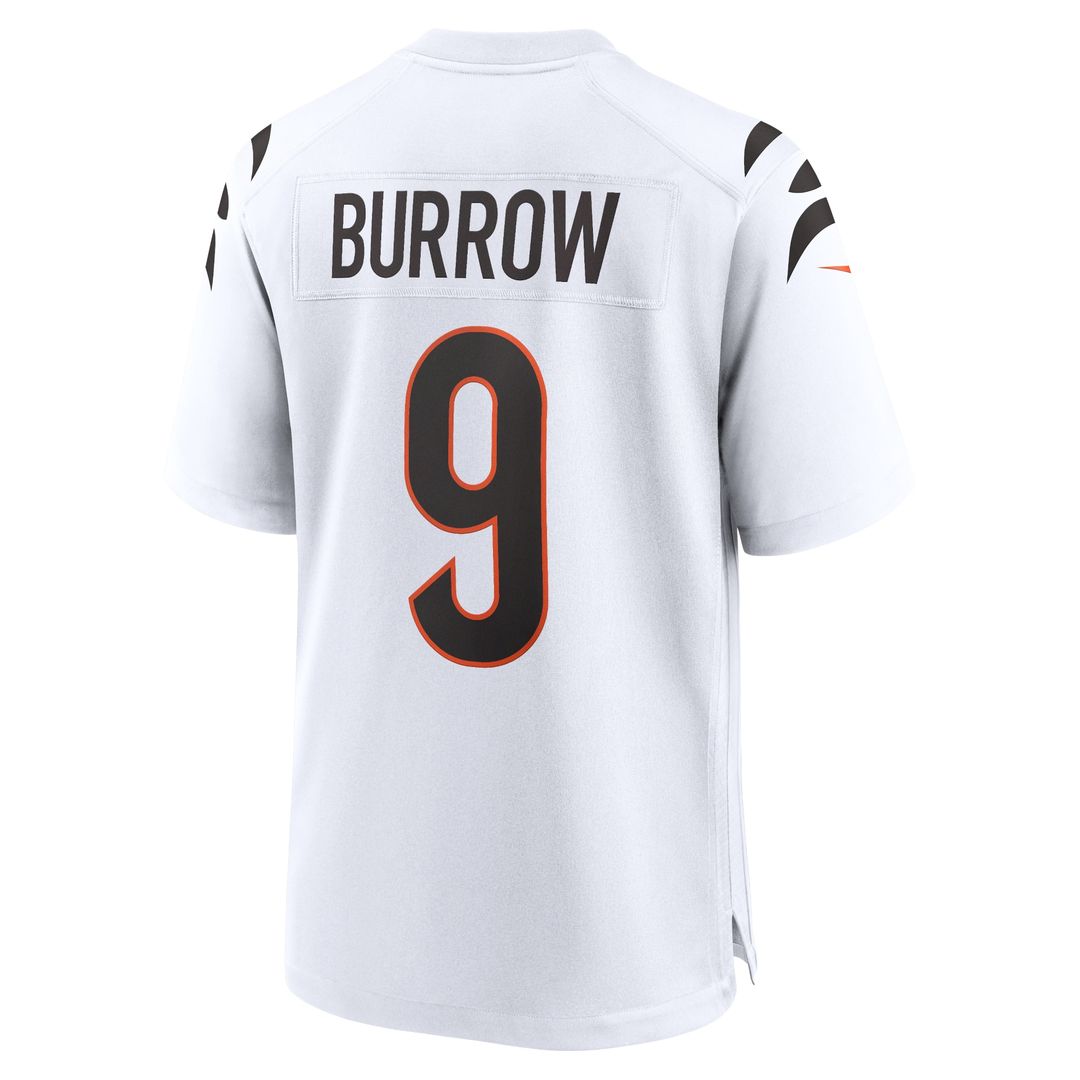 Joe Burrow Cincinnati Bengals Game Jersey - White