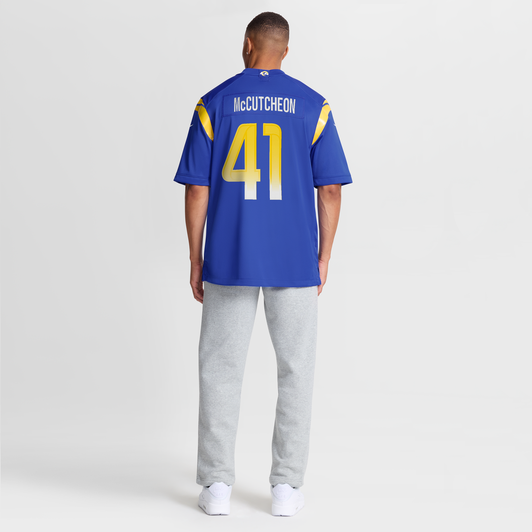 Cameron McCutcheon Los Angeles Rams Game Jersey - Royal