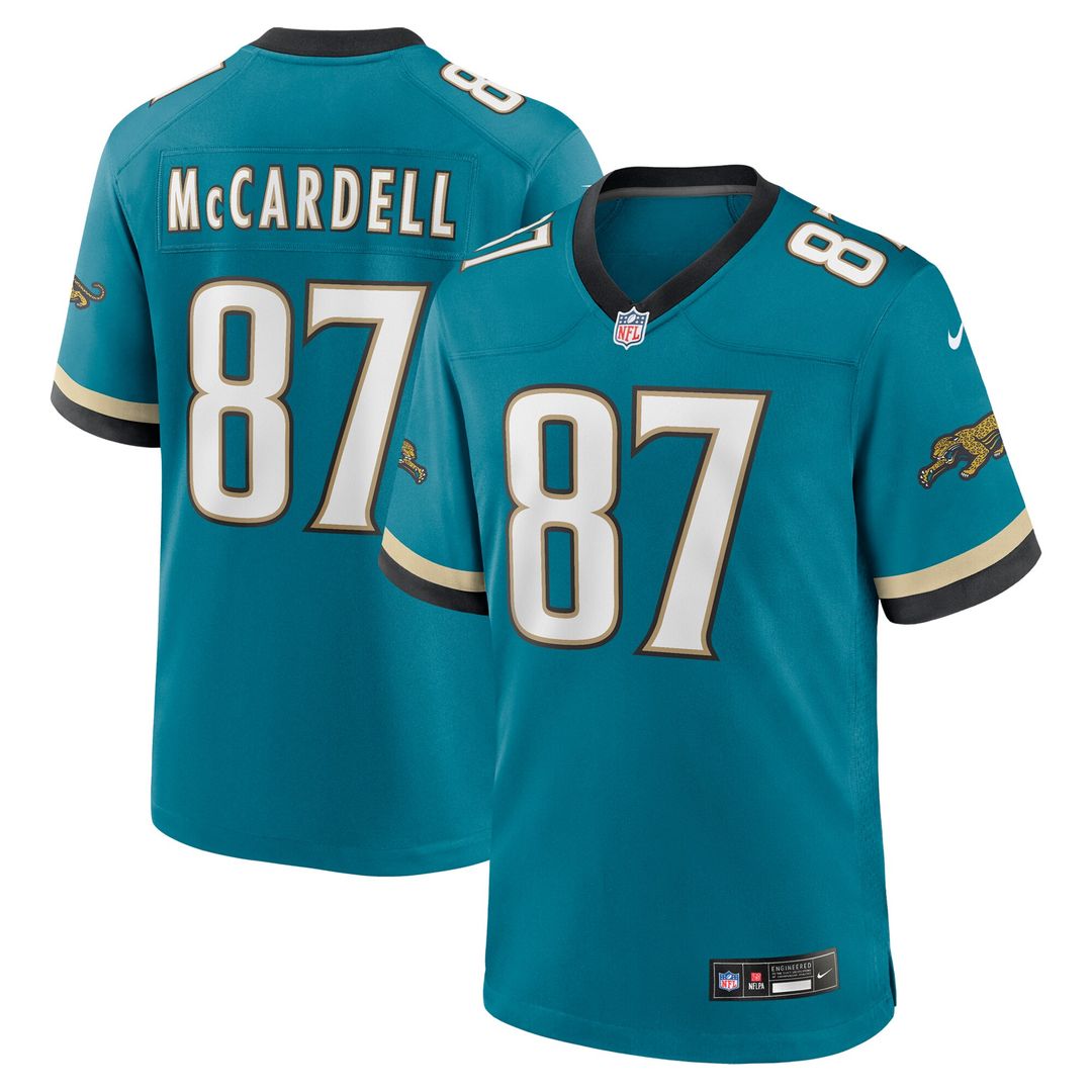 Keenan McCardell Jacksonville Jaguars Retired Player Alternate Game Jersey - Teal