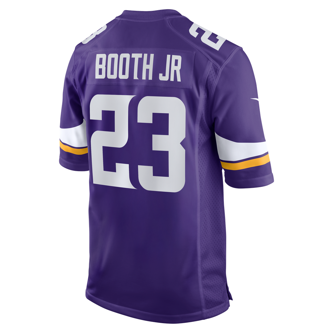 Andrew Booth Jr. Minnesota Vikings Player Game Jersey - Purple