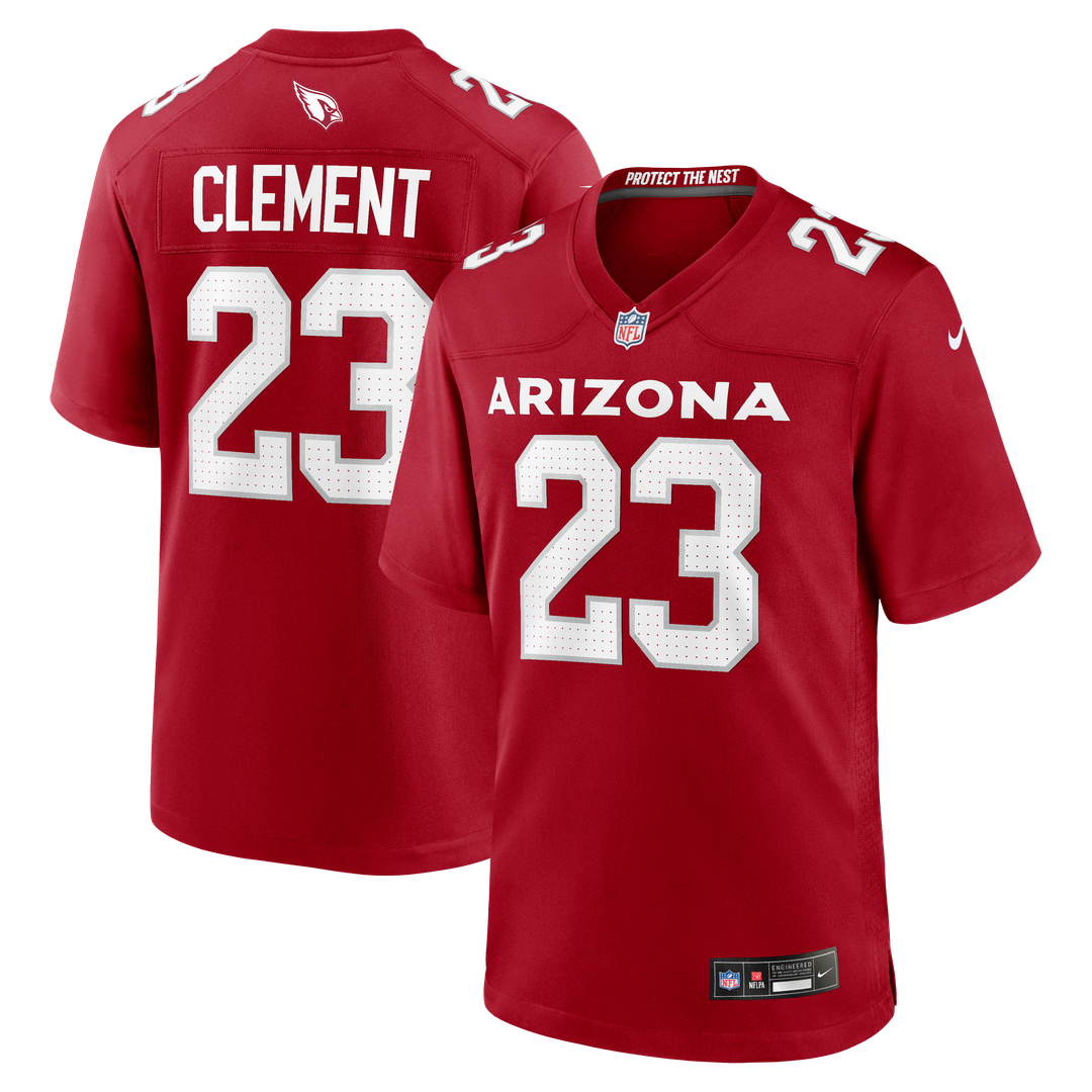 Corey Clement Arizona Cardinals Team Game Jersey - Cardinal