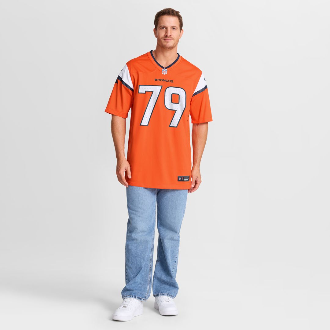 Matt Peart Denver Broncos Team Game Jersey - Orange