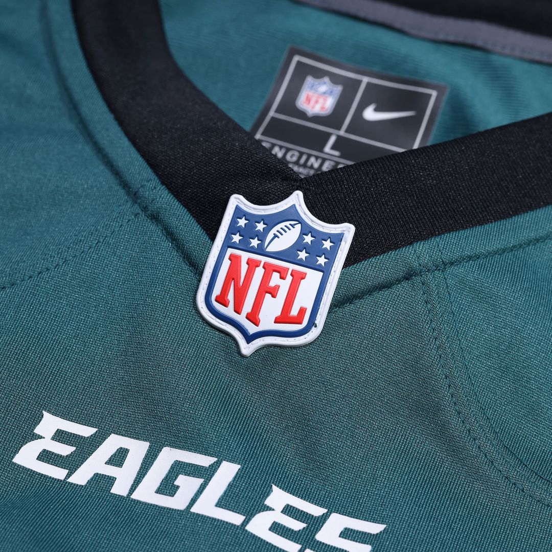 A.J. Brown Philadelphia Eagles Alternate Game Player Jersey - Kelly Green