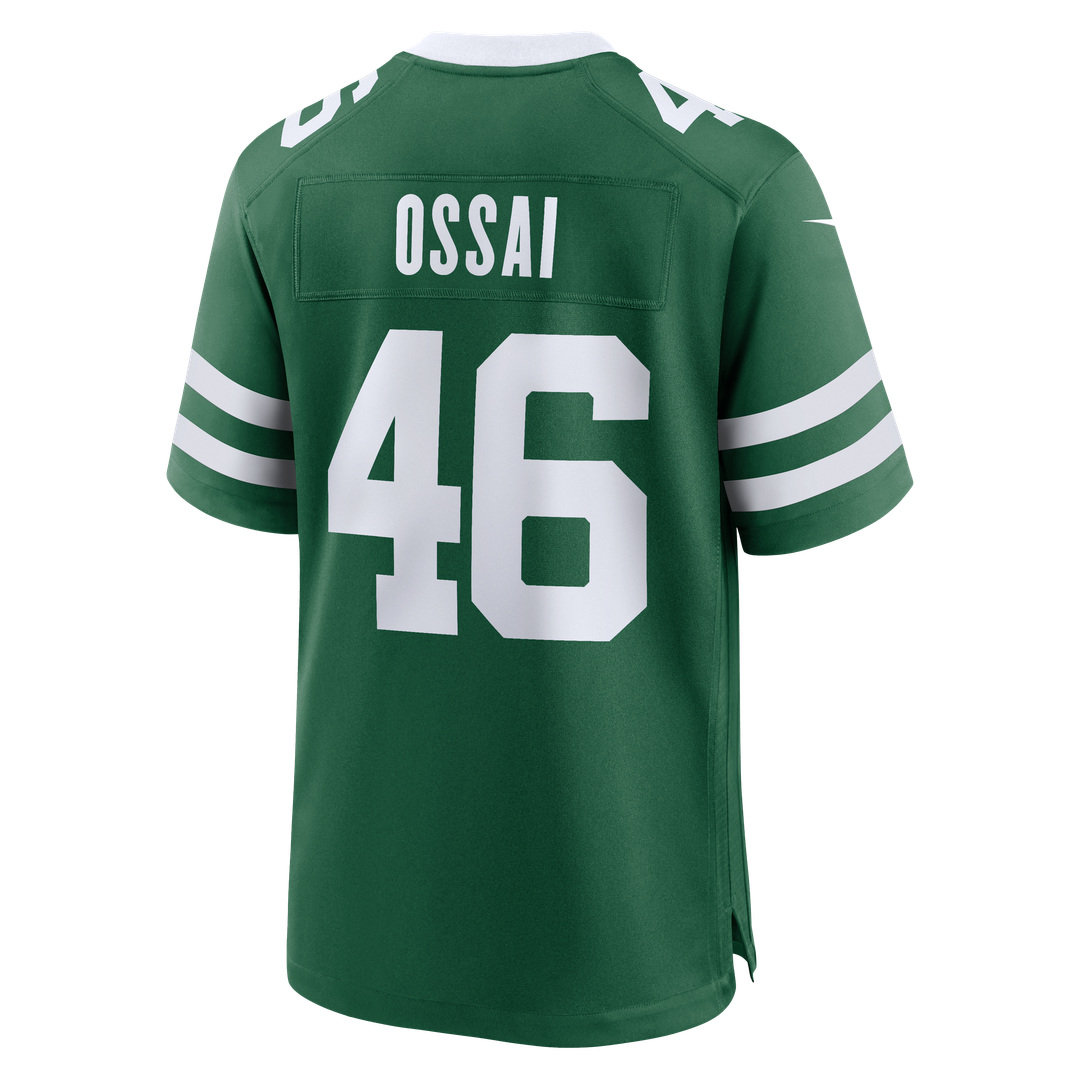 Joseph Ossai New York Jets Team Game Jersey - Legacy Green