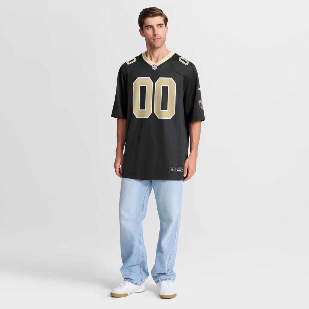 Travis Etienne Jr New Orleans Saints Game Jersey - Black