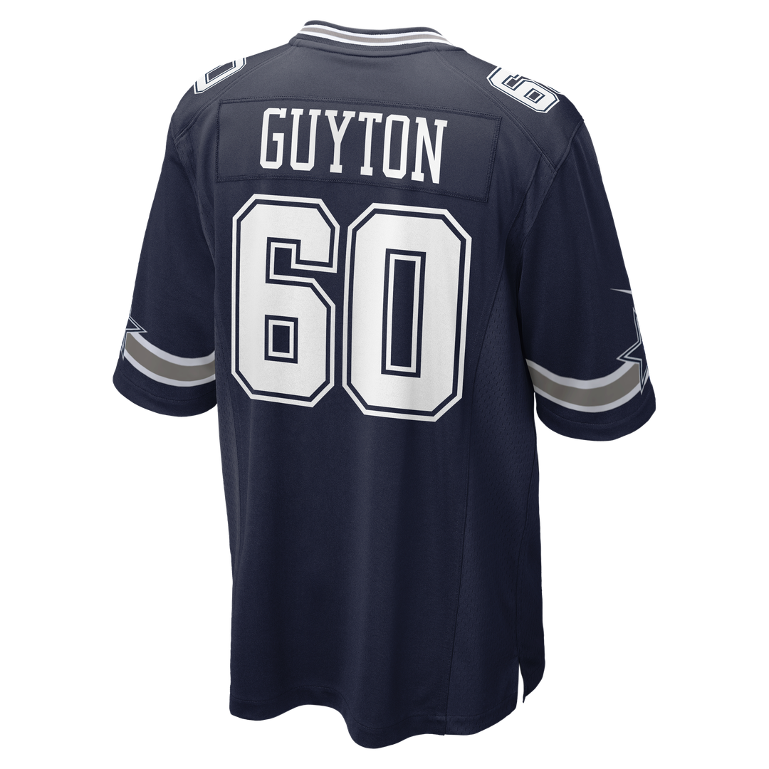 Tyler Guyton Dallas Cowboys Player Game Jersey - Navy