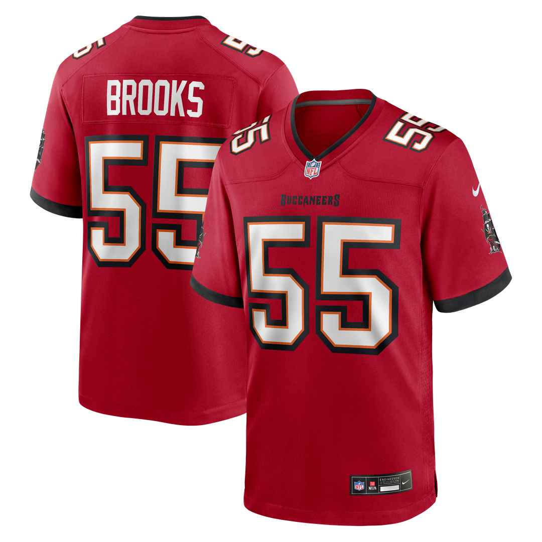 Derrick Brooks Tampa Bay Buccaneers Game Retired Player Jersey - Red