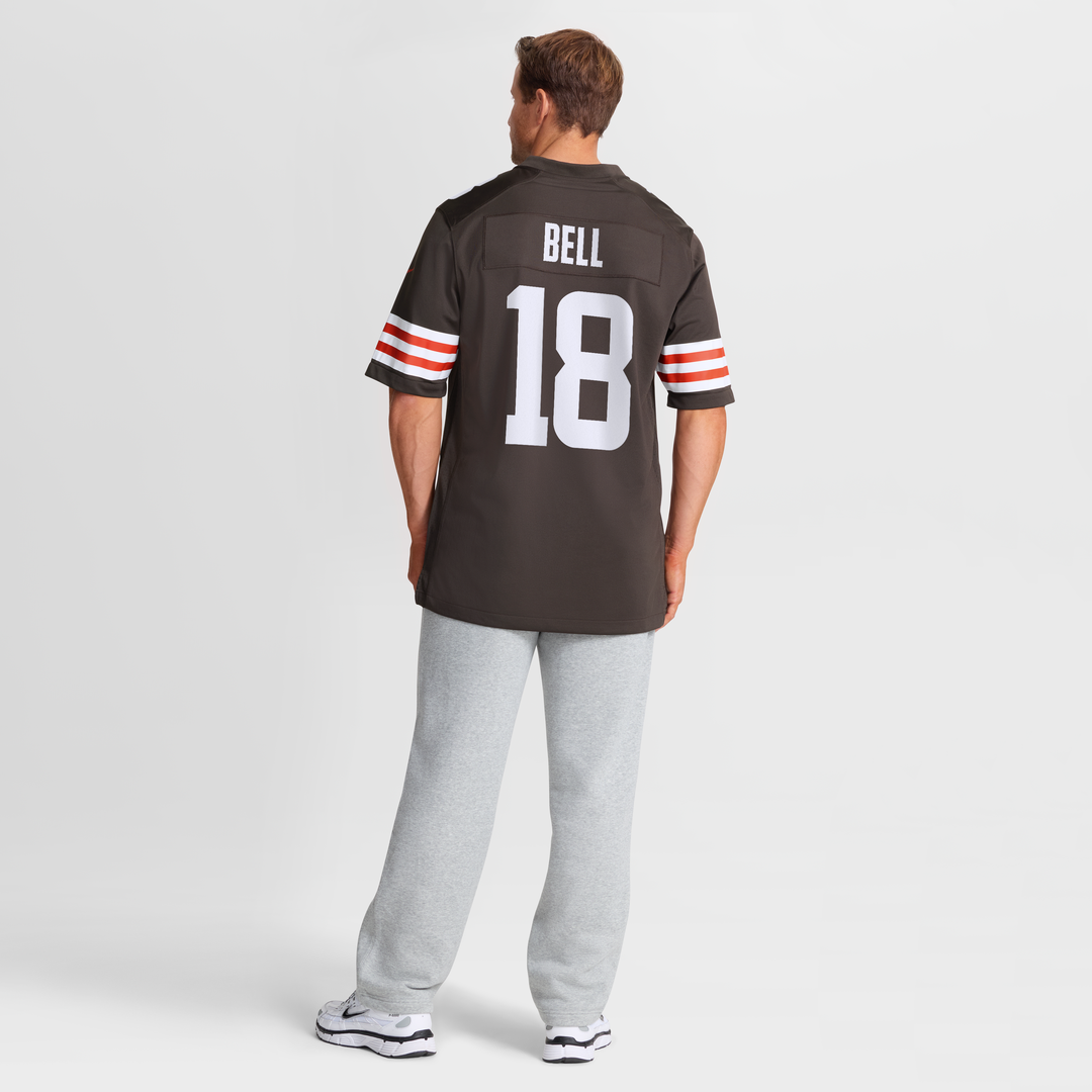David Bell Cleveland Browns Game Jersey - Brown
