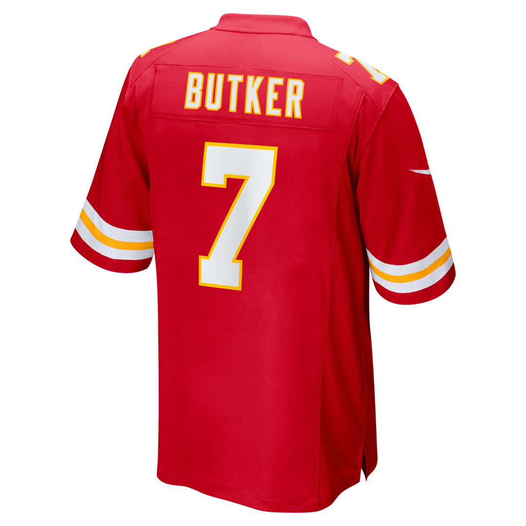 Harrison Butker Kansas City Chiefs Game Jersey - Red