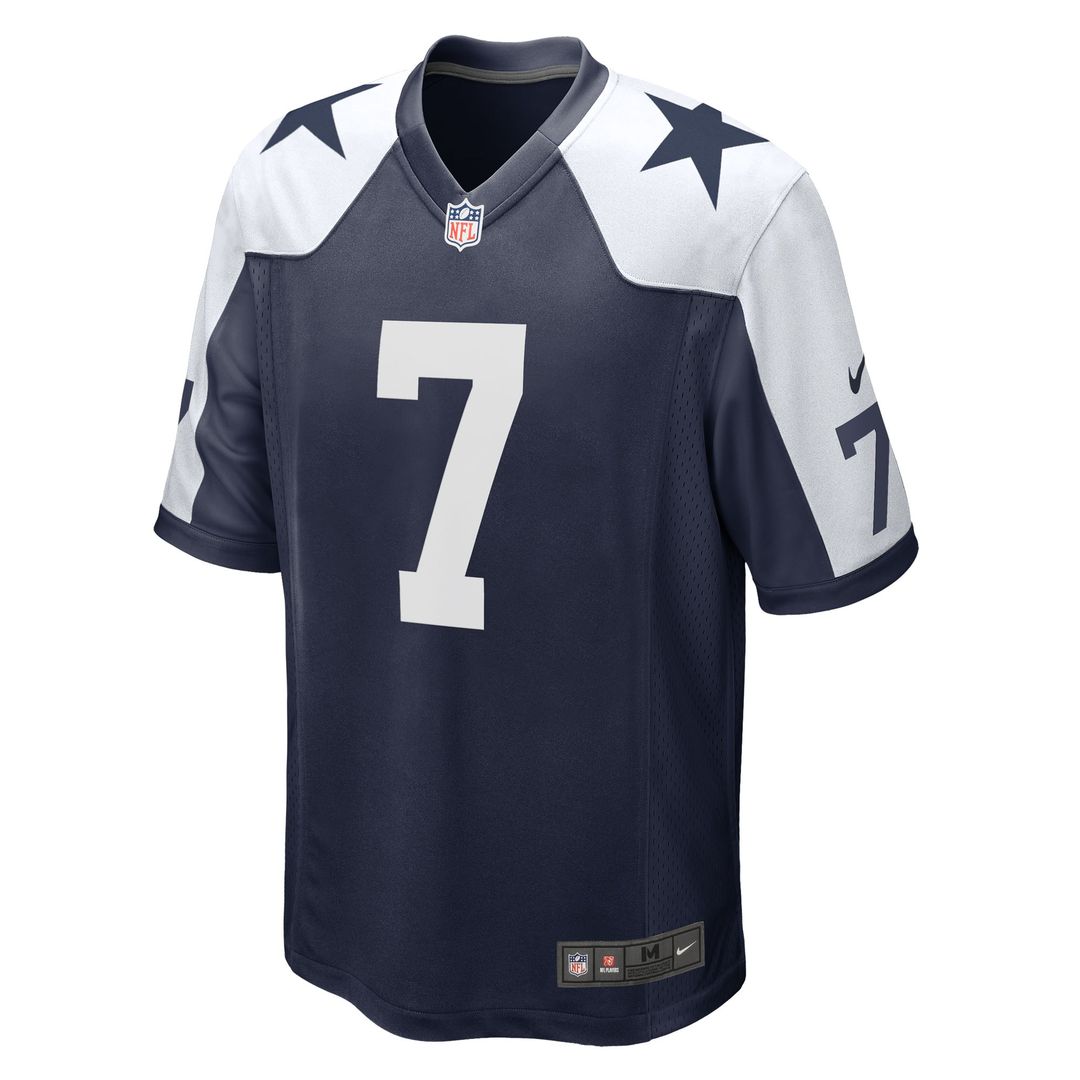 Trevon Diggs Dallas Cowboys Alternate Game Team Jersey - Navy